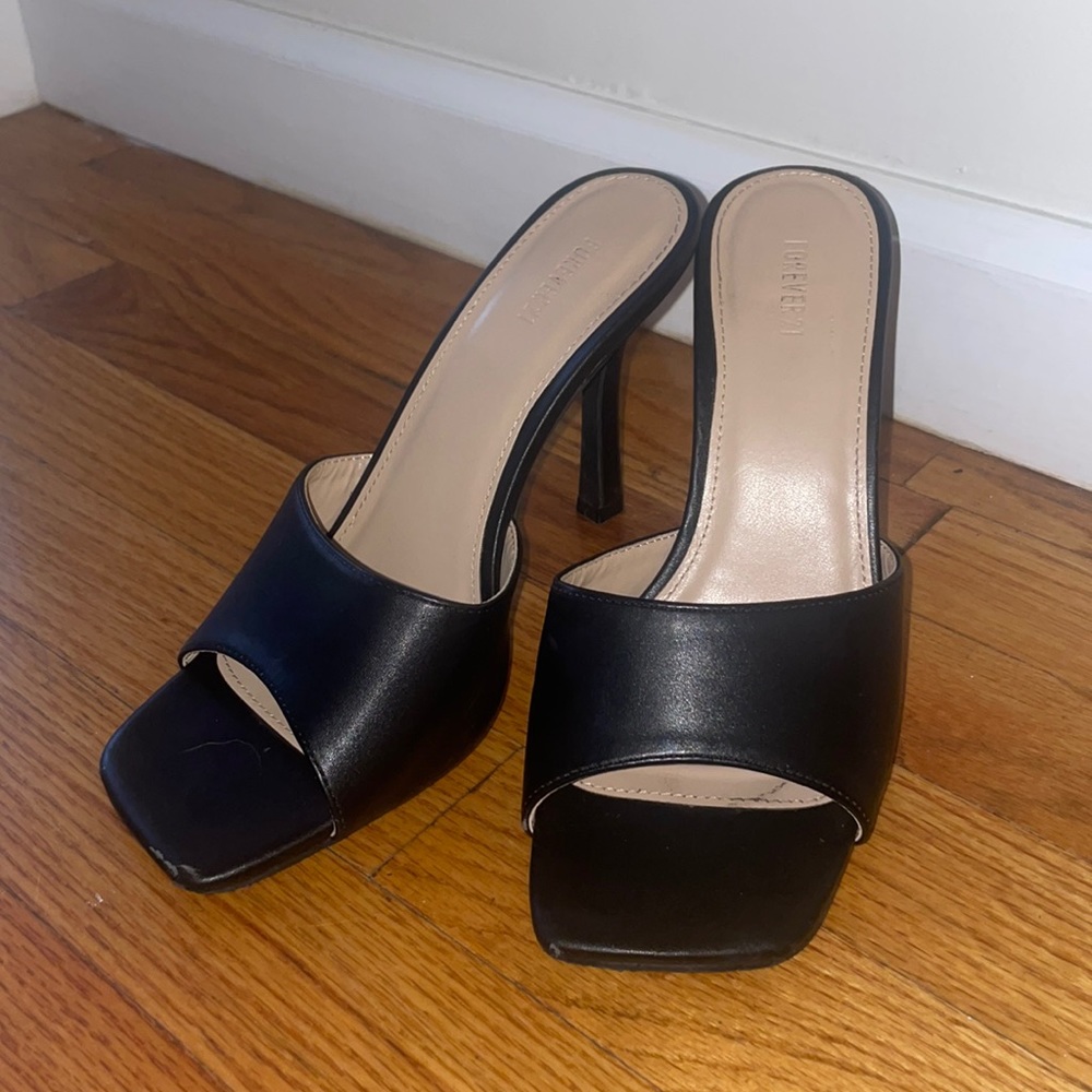 Forever 21 Mule Heels